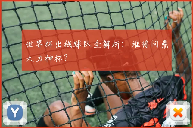 世界杯出线球队全解析：谁将问鼎大力神杯？